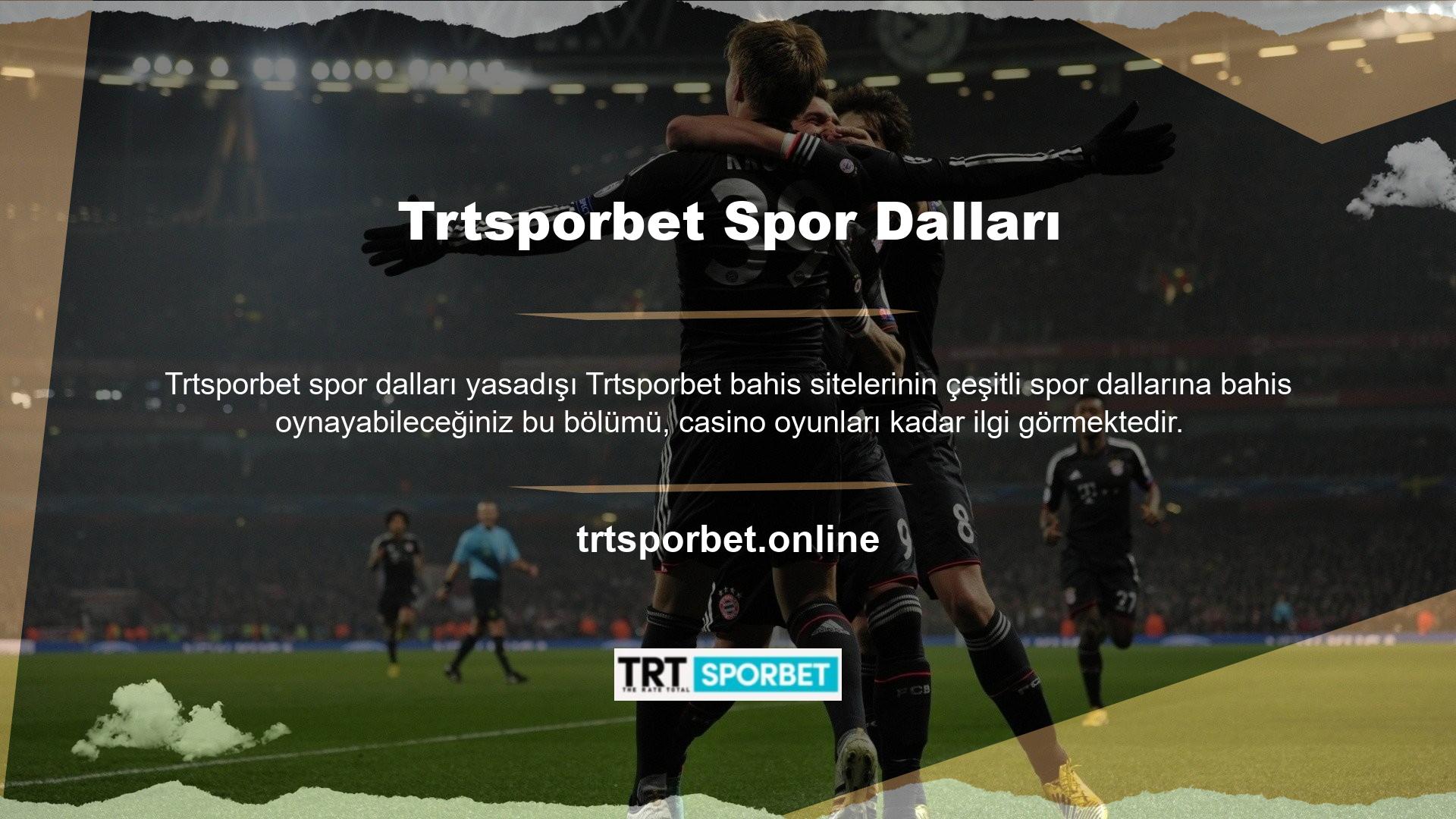 Trtsporbet bahisleri hem canlı hem de maç öncesi bahisler için çok sayıda avantaj sağlar